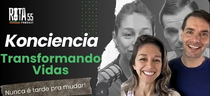 Pauli e Rapha no Rota 55 Podcast